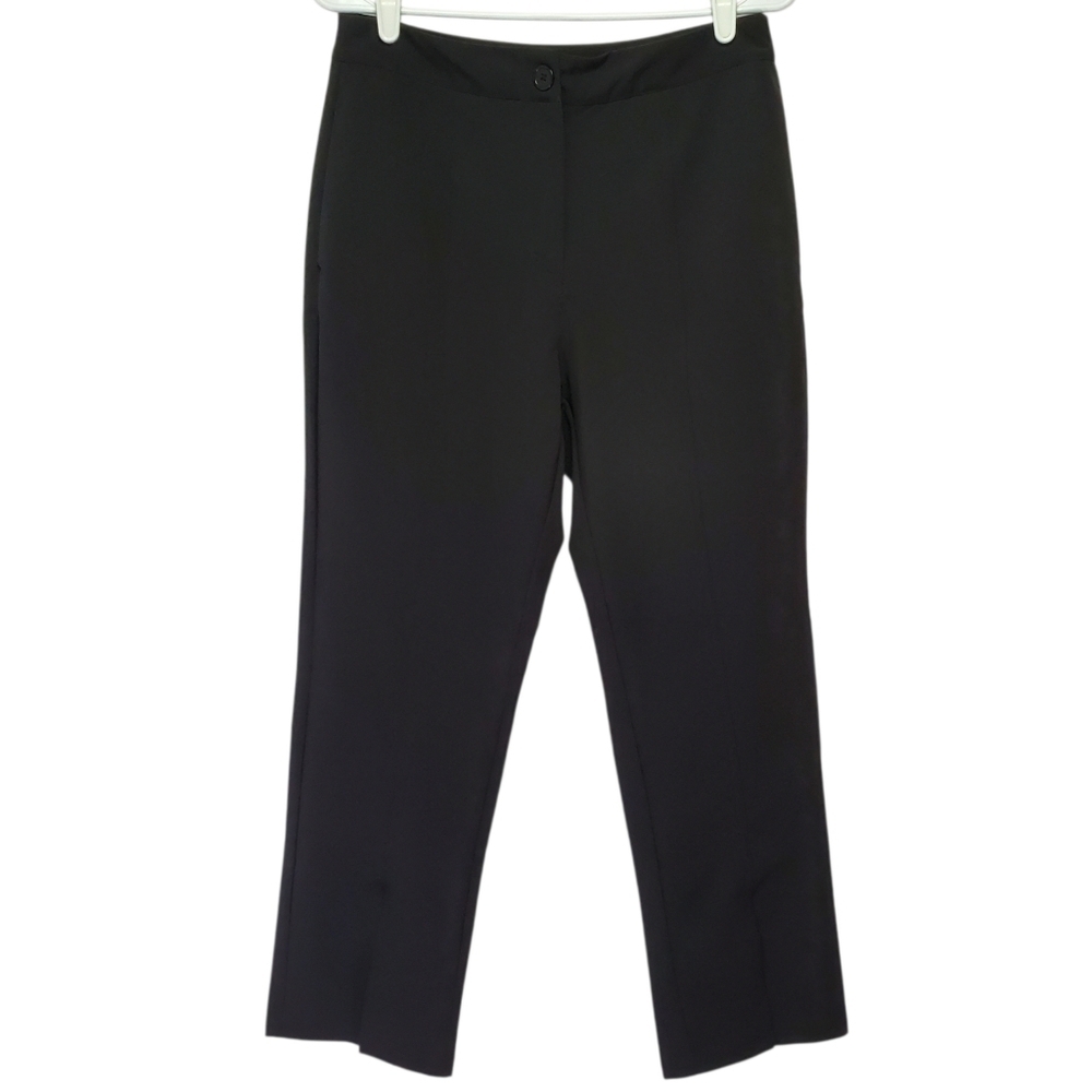 7583 * Princess Polly Jaylyn Cropped Pants Black Size 8